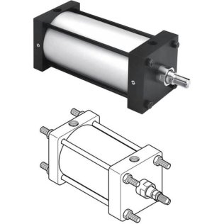 Buy 1P4MA0002794 Parker Hannifin Double-Acting Non-Lube NFPA Tie-Rod Pneumatic Cylinder - (4MA Series) - 40" Stroke 1P4MA0002794 Parker Hannifin Double-Acting Non-Lube NFPA Tie-Rod Pneumatic Cylinder - (4MA Series) - 40" Stroke