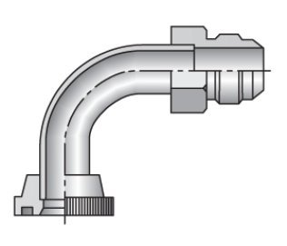 Buy 4NH3-24-24 Parker Flange Adapter 4NH3-24-24 Parker Flange Adapter